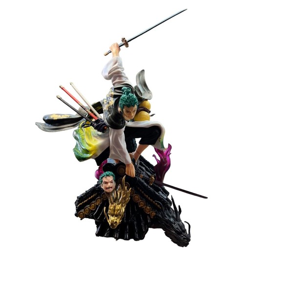 Anime One Piece Roronoa Zoro Figurine Action Figure - Picture 1 of 16